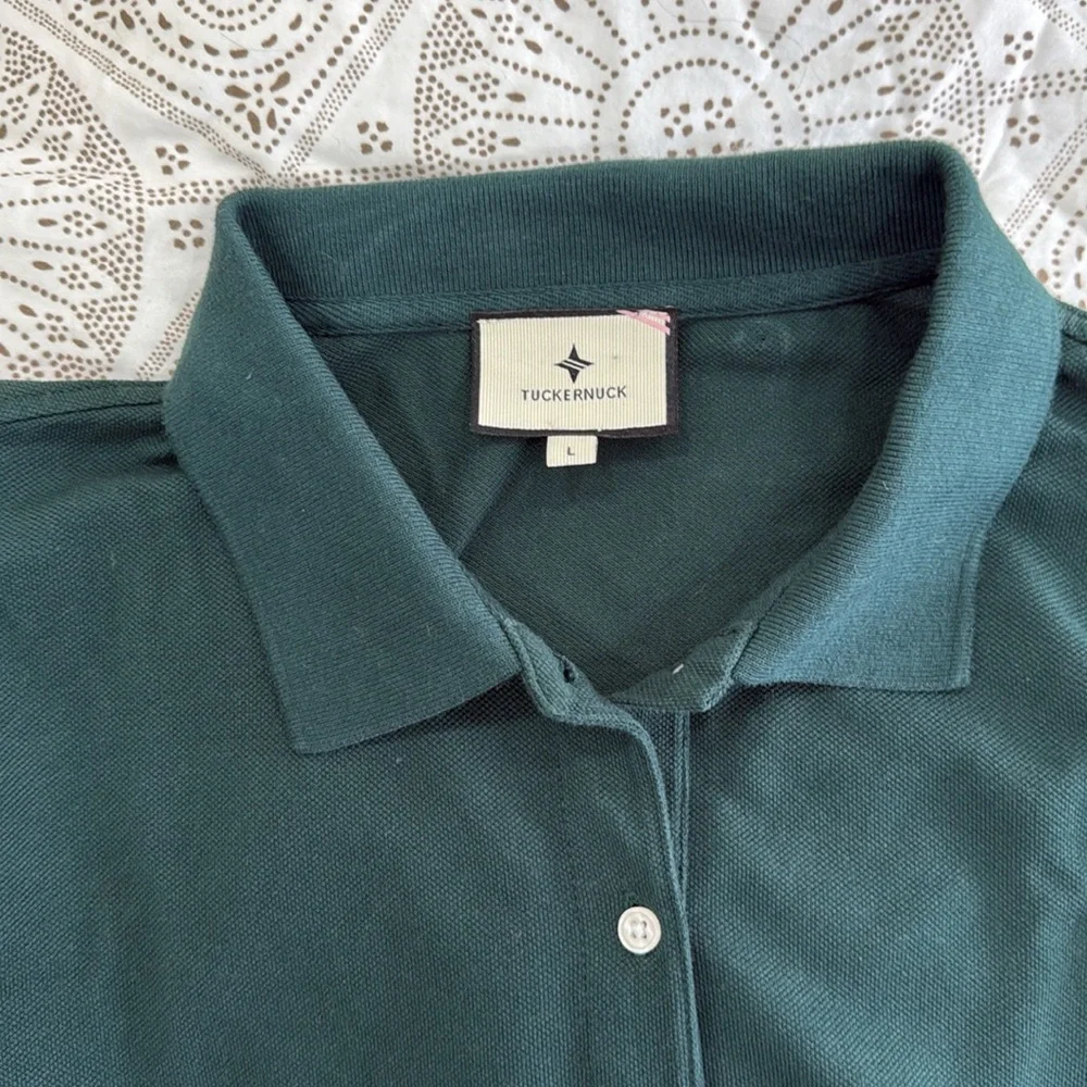 Tuckernuck Dark Green Polo Dress - Picture 4 of 7